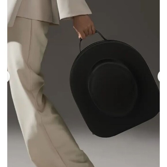 Travel Box Hat Carrier - Large Panama Fedora Cowboy Hats Crush-Proof Case Unisex - Picture 2 of 5